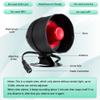 KERUI Standalone Home Office Shop Security Alarm System Kit,Wireless Loud Indoor/Outdoor Weatherproof Siren Horn with Remote Control and Door Contact Sensor,Motion Sensor,Up to 115db,NO WiFi/GSM/APP view 3