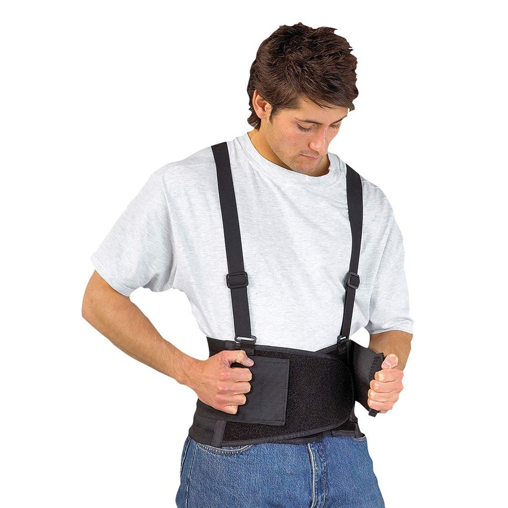 Portwest Support Belt Safety Heavy Work Lifting Protection Back Waist Strap Brace, Medium