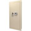 Barska Biometric Fingerprint Digital Security Hidden In Wall Safe Between Standard Wall Studs 0.83 Cu Ft - Right Opening view 1
