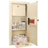 Barska Biometric Fingerprint Digital Security Hidden In Wall Safe Between Standard Wall Studs 0.83 Cu Ft - Right Opening view 2