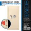 Barska Biometric Fingerprint Digital Security Hidden In Wall Safe Between Standard Wall Studs 0.83 Cu Ft - Right Opening view 4
