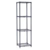 Nexelon Wire Shelving, Blue Epoxy, 24" W X 24" D X 74" H view 1