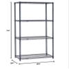 Nexelon Wire Shelving, Blue Epoxy, 24" W X 24" D X 74" H view 2