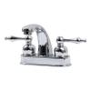 Dyconn Faucet CS3H07-CHR Huntington 3 Hole Centerset Faucet with Base, Polished Chrome view 4
