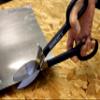 MIDWEST Tinner Snip - 12-Inch Straight/Wide Curved Metal Cutter with Forged Blades & Kush'n-Kote Grips - MWT-127S view 2