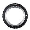 K&F Concept Lens Mount Adapter Contax Yashica C/Y Lens to EF Adapter, for 1D, 1DS, Mark II, III, IV, 5D, Mark II, 7D, 30D, 40D, 50D, 60D, 70D, Digital Rebel T2i, T3, T3i, T4i view 2