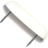 Hard-to-Find Fastener 014973212155 Oblong Bumper with Nails, 10-Piece view 1