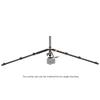 AW 60 Inch Compact Camera Travel Monopod Tripod 360 Degree Swivel Ball Head 1/4 Quick Release Plate Carry Bag 5 Section Height Adjustable view 4