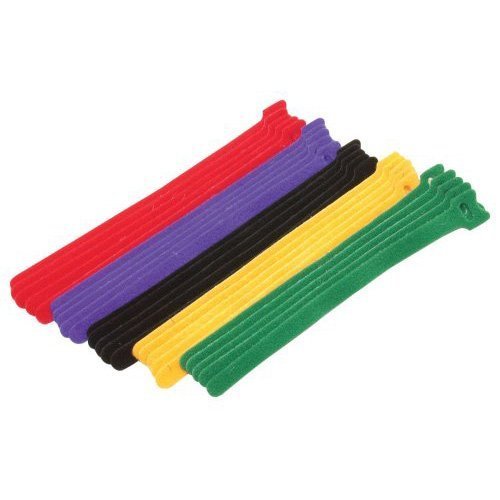 Eclipse 900-098-WH (MS-V308-WH) Cable Tie - Hook Tape - 8" White - 25 pk