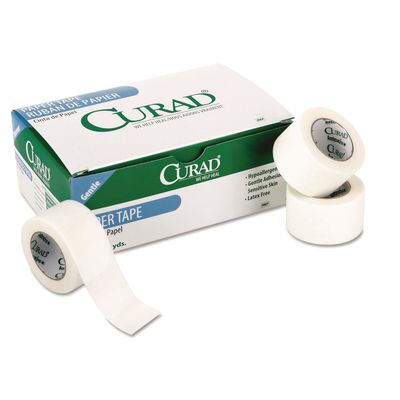 MEDLINE Industries, INC NON270002 Paper Adhesive Tape, 2quot; x 10 yds, White, 6/Pack
