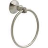Delta Ashlyn (1-Pack) Hand Towel Holder Brilliance Stainless Steel Towel Racks for Bathroom Wall Round Towel Ring Holder for Bath Towel Hanger for Kitchen, Bathroom Accessories 76446-SS view 1