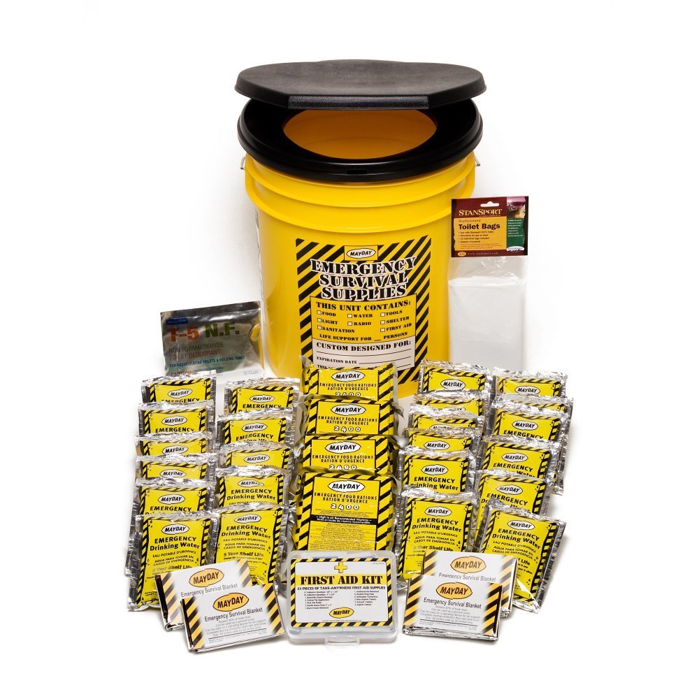 Mayday KEC2P Economy Honey Bucket Kit 2 Person