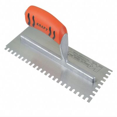 Kraft Tool ST417PF U-Notch Trowel with ProForm Handle