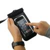 Akiko iPhone 6 PLUS Universal WaterProof Case (IPX8 Certified Protective Smartphone Waterproof Life Pouch / Credit Card Waterproof Bag Case) Waterproof Case for Apple iPhone 6 PLUS 5S 5C 5, Samsung Galaxy S5 S4 - [Black] Universal Waterproof Pouch wi view 3