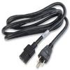 VOLEX 17602 Power Cord NEMA5-15P/IEC, 79IN, 13A, BLK view 1
