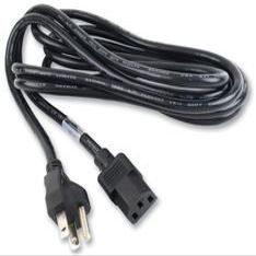 VOLEX 17603 Power Cord NEMA5-15P/IEC, 9.8FT, 13A BLK