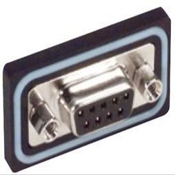 L-COM WPSD9S Connector, D SUB, Receptacle, 9POS