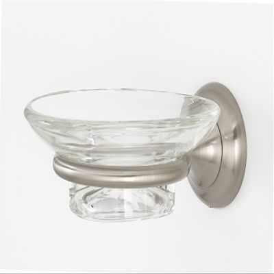 Alno Creations Royale Collection Soap Holder With Dish -a6630-sn- Satin Nickel
