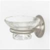 Alno Creations Royale Collection Soap Holder With Dish -a6630-sn- Satin Nickel view 1