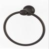 Alno Creations Royale Collection 6" Diameter Towel Ring -a6640-pb- Polished Brass view 2