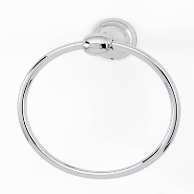 Alno Creations Royale Collection 6" Diameter Towel Ring -a6640-pc- Polished Chrome