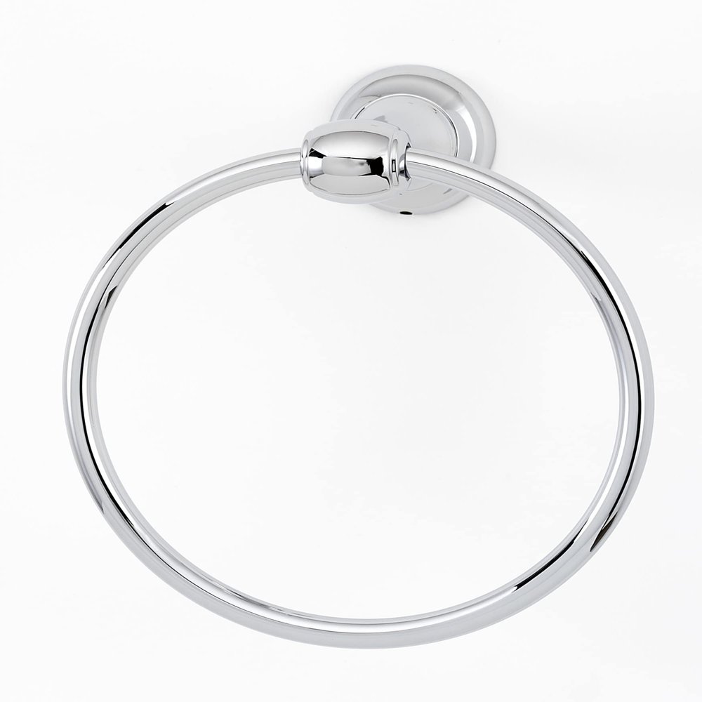 Alno Creations Royale Collection 6" Diameter Towel Ring -a6640-pc- Polished Chrome