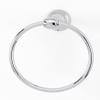 Alno Creations Royale Collection 6" Diameter Towel Ring -a6640-pc- Polished Chrome view 1