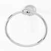 Alno Creations Royale Collection 6" Diameter Towel Ring -a6640-pc- Polished Chrome view 2