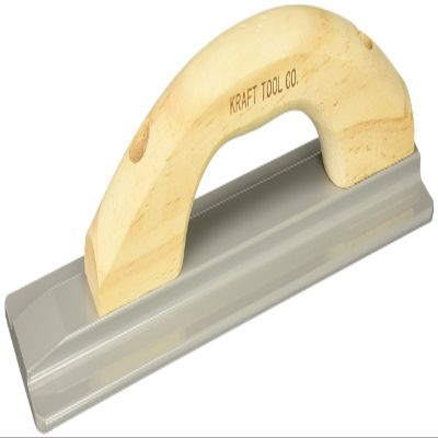 Kraft Tool CF012 Magnesium Hand Float with Wood Handle, 12 x 3-1/4-Inch