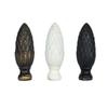 Urbanest Pineapple Lamp Finial, 2-inch Tall, Distressed Black view 2