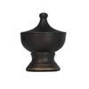 Urbanest Urn Lamp Finial, 1 3/4-inch Tall, Bronze with Gold Highlights view 1