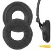 Geekria Leatherette Replacement Ear Pads for Sony MDR-V150, V200, V250, V300, V400, ZX100, ZX110, ZX110NC, ZX220BT, ZX300, ZX310, ZX330BT Headphones, Ear Cushions (Black) view 1