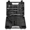 XtremepowerUS 17 Pc Drill Bits Chisel SDS Plus Rotary Hammer Bits Concrete Rotary Hammer Drill Groove Set SDS Plus Case view 1