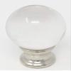 Urbanest Crystal Ball Lamp Finial, 1-5/8-inch Tall view 1