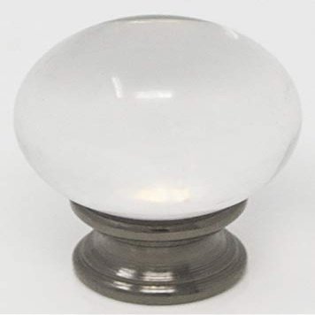 Urbanest Crystal Ball Lamp Finial, 1-5/8-inch Tall