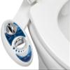 LUXE Bidet NEO 185 - Dual Nozzle, Self-Cleaning, Non-Electric Bidet Attachment for Toilet Seat, Adjustable Water Pressure, Rear & Feminine Wash (Blue) view 1