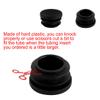 uxcell Round Plastic Blanking End Cap Tubing Tube Insert 30mm Dia 10Pcs view 3