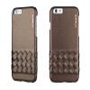 Bushbuck IP6ETMBN Elegant Metallic Edition Brown Genuine Leather Case for iPhone 6/6s view 1