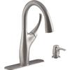 Kohler K-R72511-SD-VS Mazz Kitchen Sink Faucet, Vibrant Stainless view 1