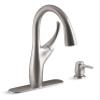 Kohler K-R72511-SD-VS Mazz Kitchen Sink Faucet, Vibrant Stainless view 4