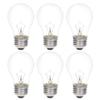 Simba Lighting Incandescent Appliance Light Bulb A15 40W E26 2700K, 6 Pack view 1
