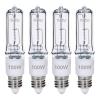 GMY JDE11 120V 100W T4 JDE11 Bulb, Mini Candelabra Base E11 Bulb, 1600lm 2800K Clear Dimmable 100 watt Halogen Light Bulbs for Ceiling fan light bulbs Replace E11 Led Bulb - 4Pack view 1