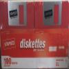 STAPLES 100 Pack Brand Floppy Disks (Diskettes) view 1