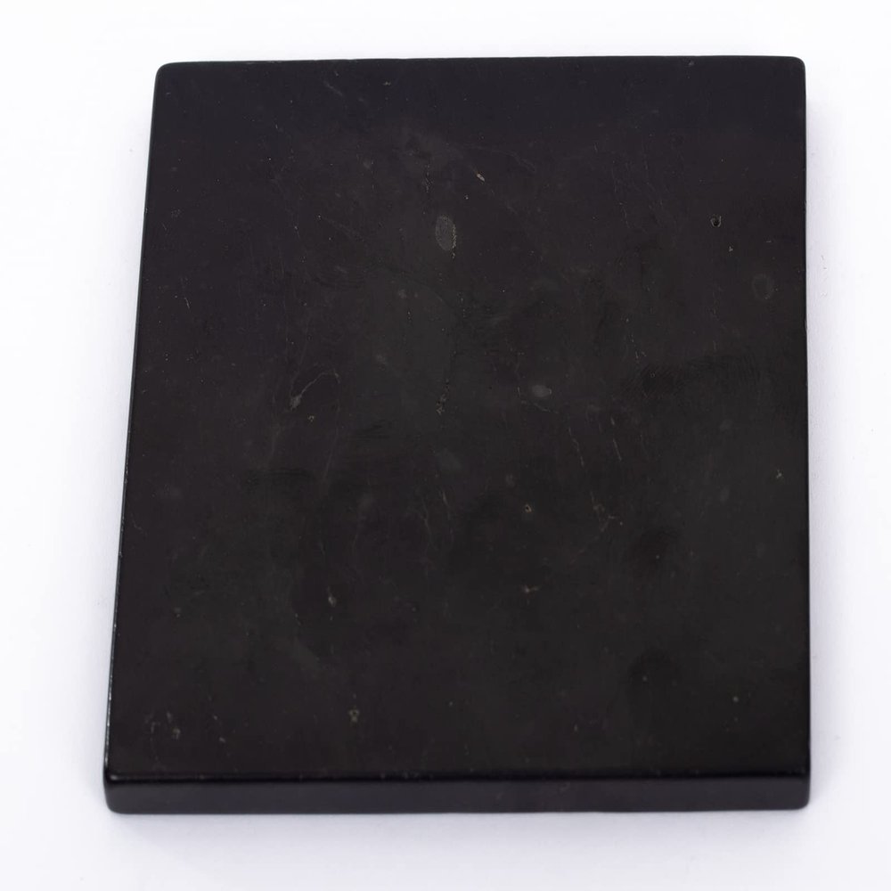 Shungite Tile Both Sides Polished - Stone Plate