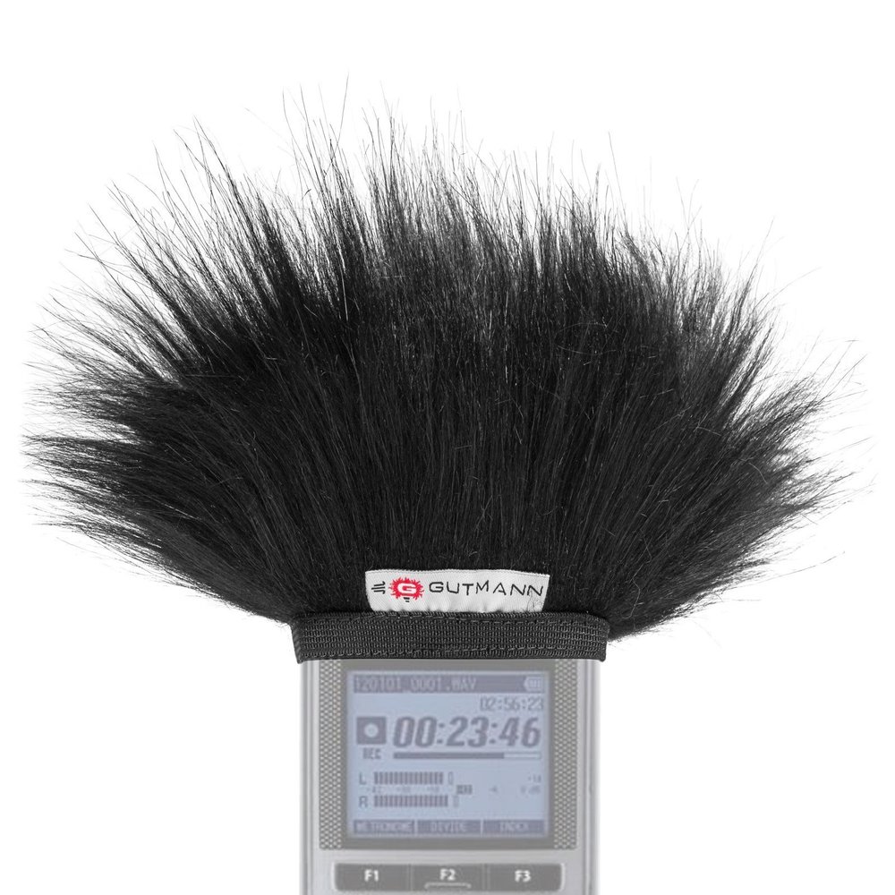 Gutmann Microphone Fur Windscreen Windshield for Olympus DM-901 | Made in Germany
