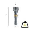 STANLEY TL601PS Rechargeable 700 Lumen Lithium Ion LED Flashlight with USB Power Charger view 2
