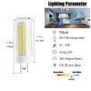 SYXKJ All-New G8 Led Bulb, 75W Halogen Bulb Replacement, Dimmable 7W G8 Led Lamps, G8 Bi-pin Base Bulb, AC120V 720lm, Under Cabinet Counter Light, Kitchen Lighting and Puck Lights 6000K White 4pack view 2