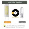 SYXKJ All-New G8 Led Bulb, 75W Halogen Bulb Replacement, Dimmable 7W G8 Led Lamps, G8 Bi-pin Base Bulb, AC120V 720lm, Under Cabinet Counter Light, Kitchen Lighting and Puck Lights 6000K White 4pack view 4