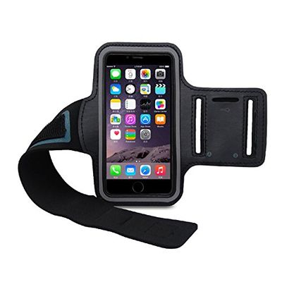 Pupad Anti-slip Sports Armband for iPhone 6 4.7 inch - Black