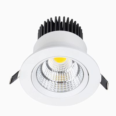 LUMINTURS 12W 5 Inches Flush Mount COB-Chipset Anti-glare LED Ceiling Recessed Light Fixture Modern Decor Indoor Lamp